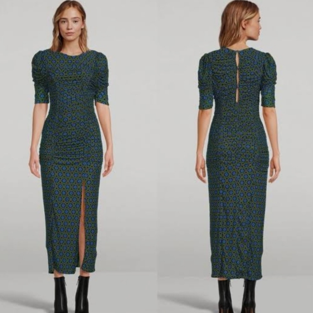 Free People Briella Rouched Maxi Dress